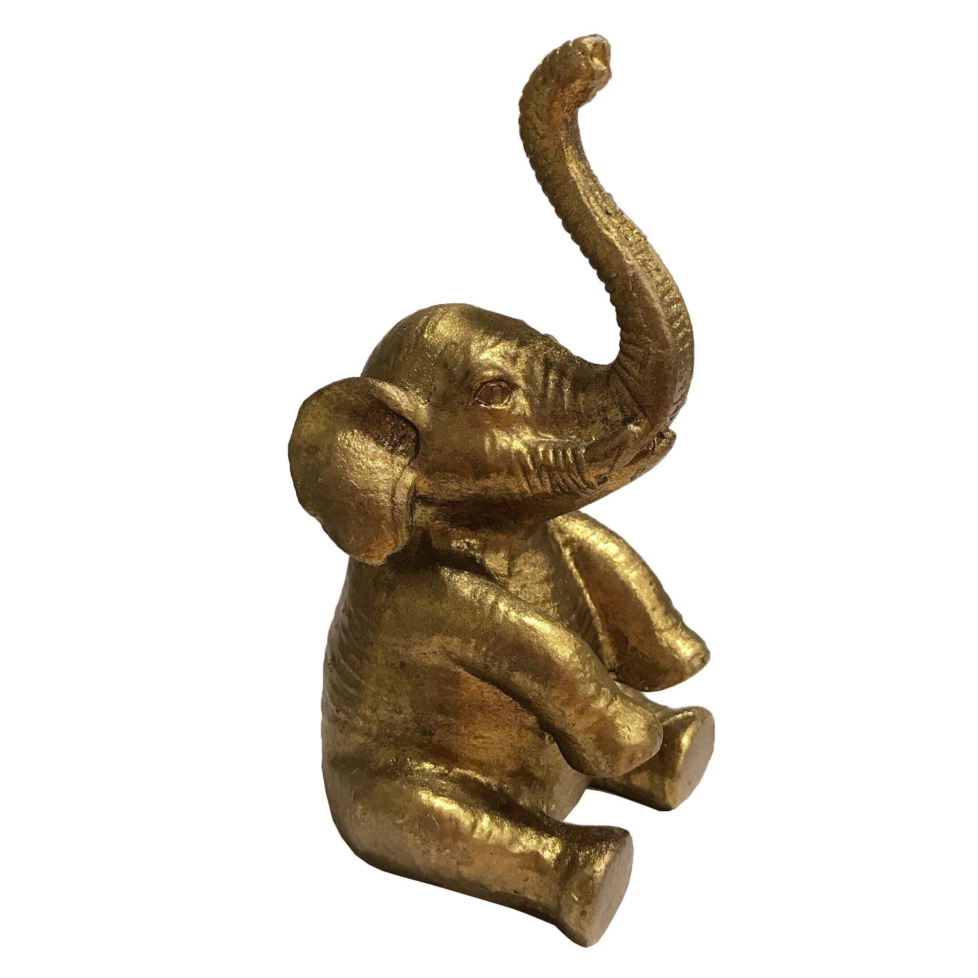 Baby Elephant Figure and Ring Holder - Nikky Home