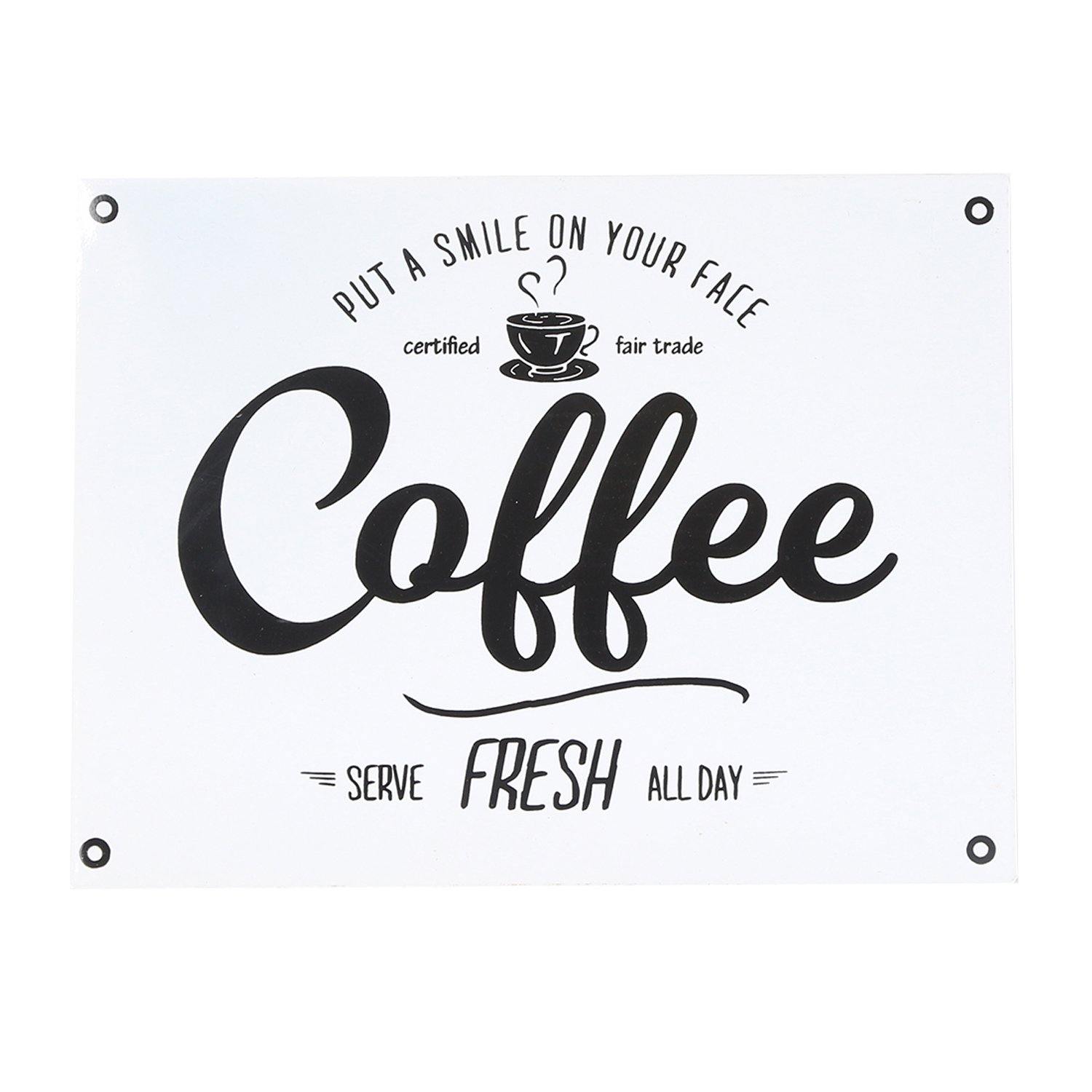 Daily Coffee Wall Sign - Nikky Home