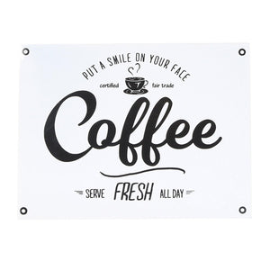 Daily Coffee Wall Sign - Nikky Home