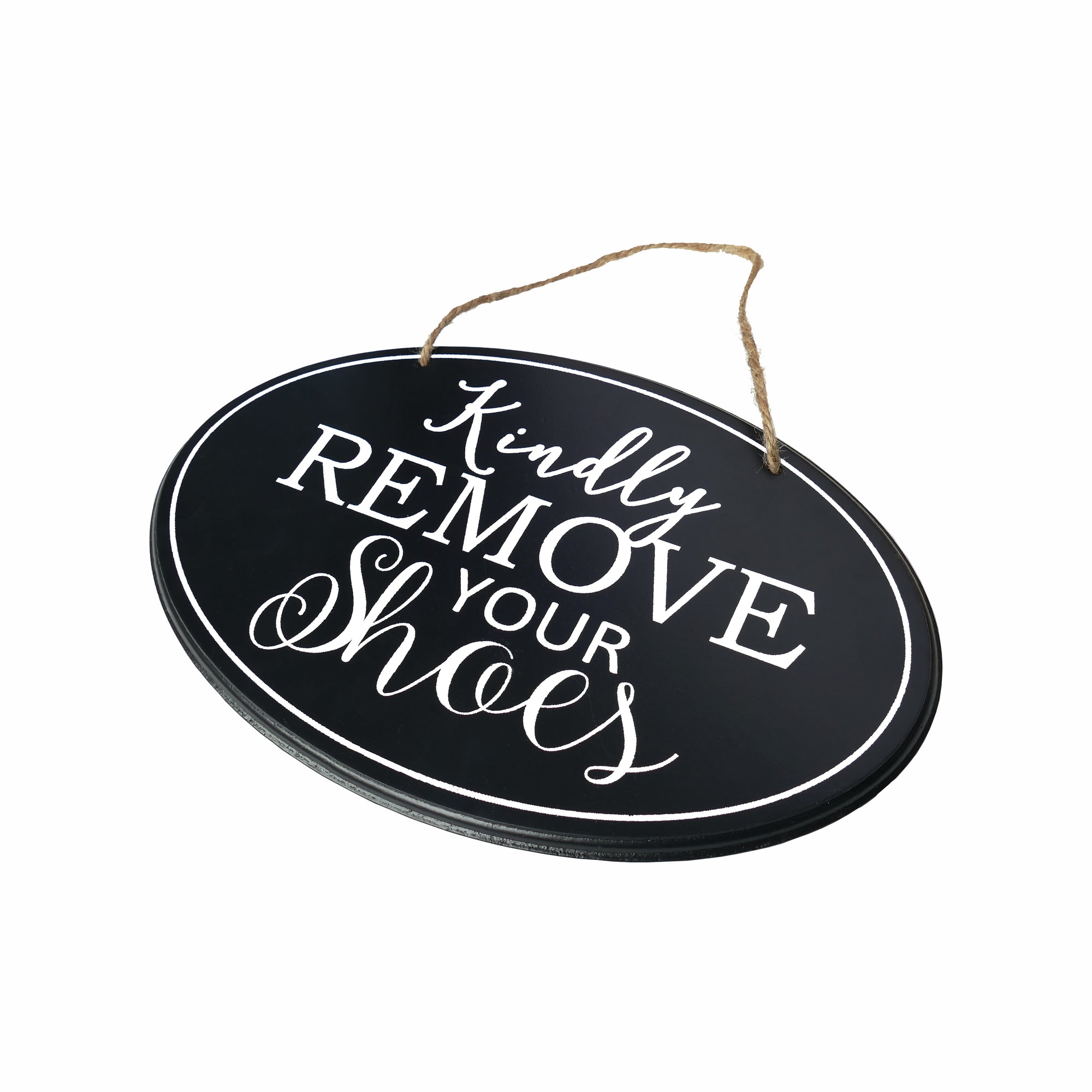 Kindly Remove Your Shoe Wall Sign - Nikky Home