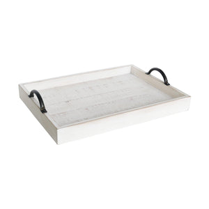 Handled Wood Serving Tray - Nikky Home