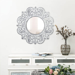 Floral Shaped Mirror - Nikky Home