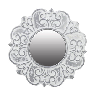 Floral Shaped Mirror - Nikky Home