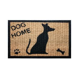 Dog Home Welcome Doormat With Bone And Claw - Nikky Home