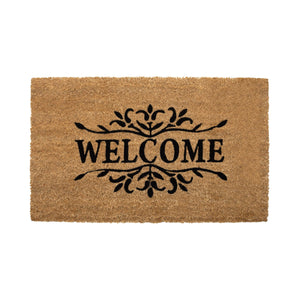 WELCOME Doormat With Weaving Patterns - Nikky Home