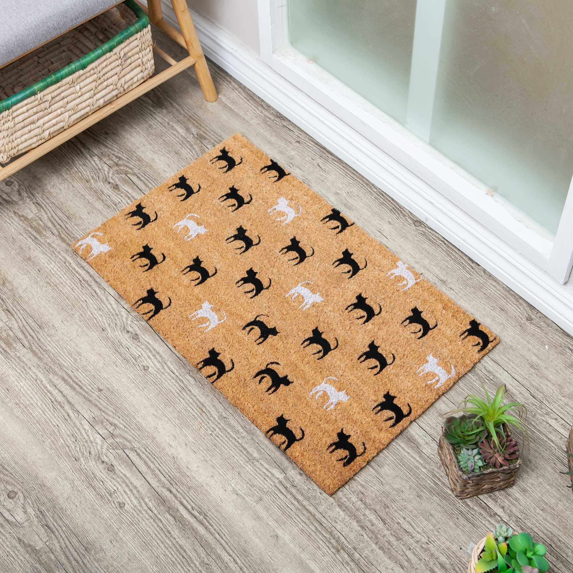 Home Doormat With Cats - Nikky Home