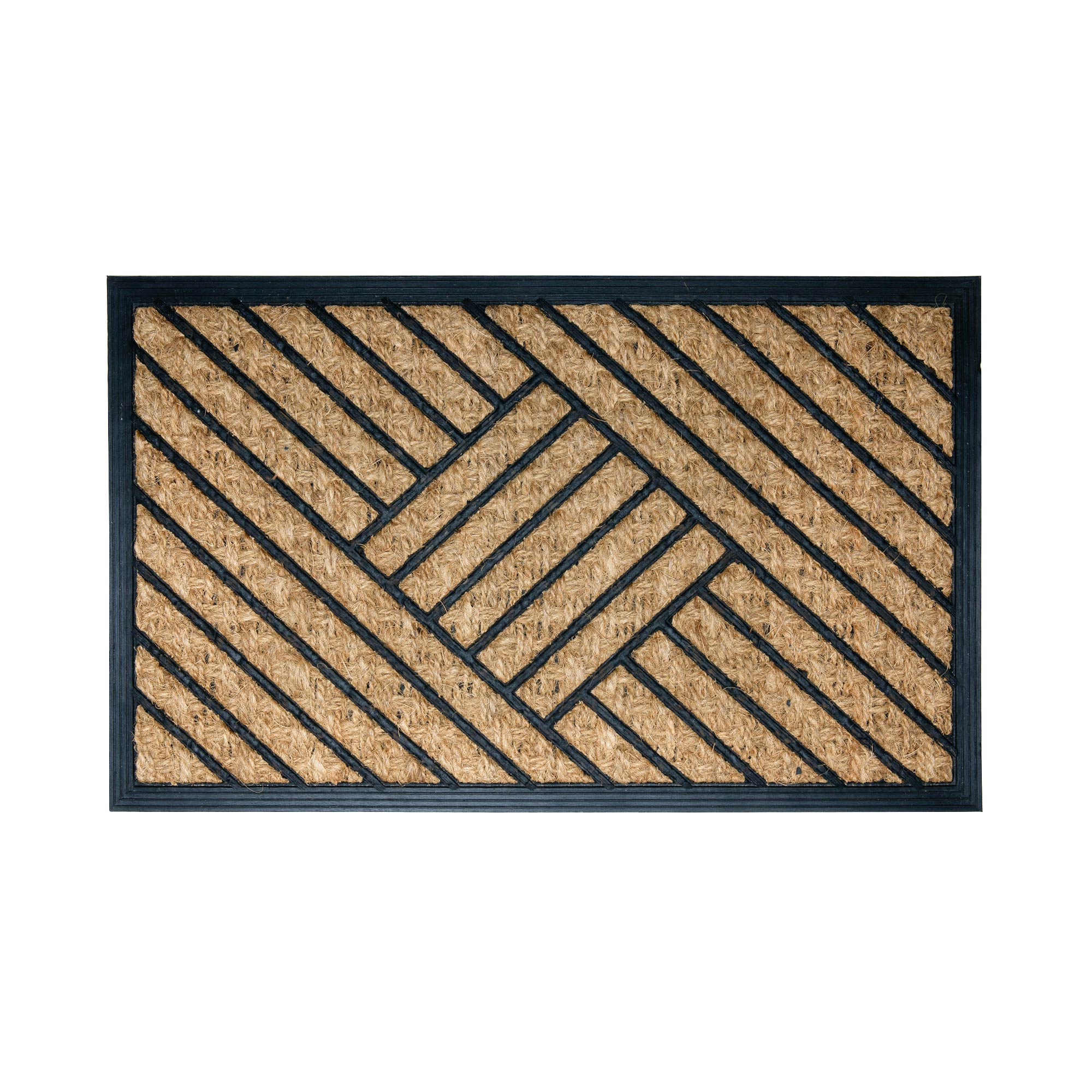 Striped Welcome Doormat - Nikky Home