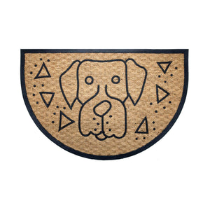 Doormat In A Semicircle With Elephent Design - Nikky Home