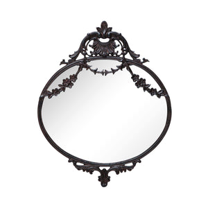 Floral Vines Metal Framed Mirror - Nikky Home