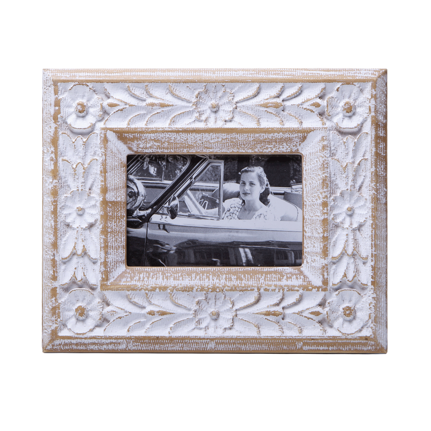 Wooden Carved Picture Frame - Nikky Home