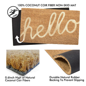 Hello Doormat - Nikky Home