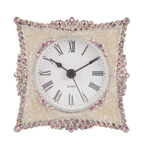 Crystal Quartz Table Clock - Nikky Home