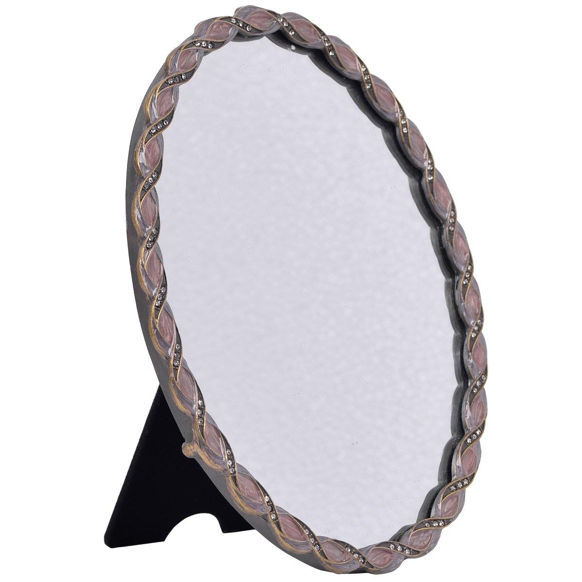 Crystal Framed Table Mirror - Nikky Home