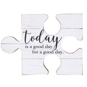 Good Day Puzzle Wall Sign - Nikky Home