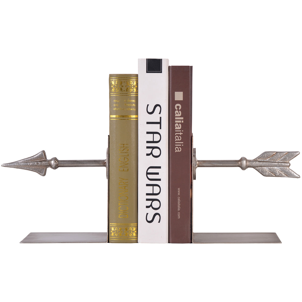 Metal Arrow Bookends - Nikky Home