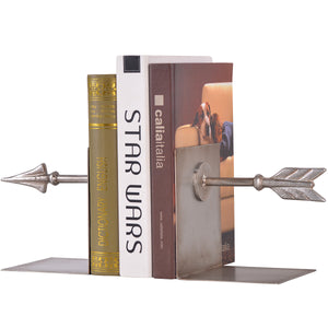 Metal Arrow Bookends - Nikky Home