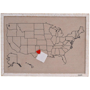 American Map Wall Art - Nikky Home