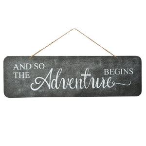 Adventure Inspired Wall Sign - Nikky Home