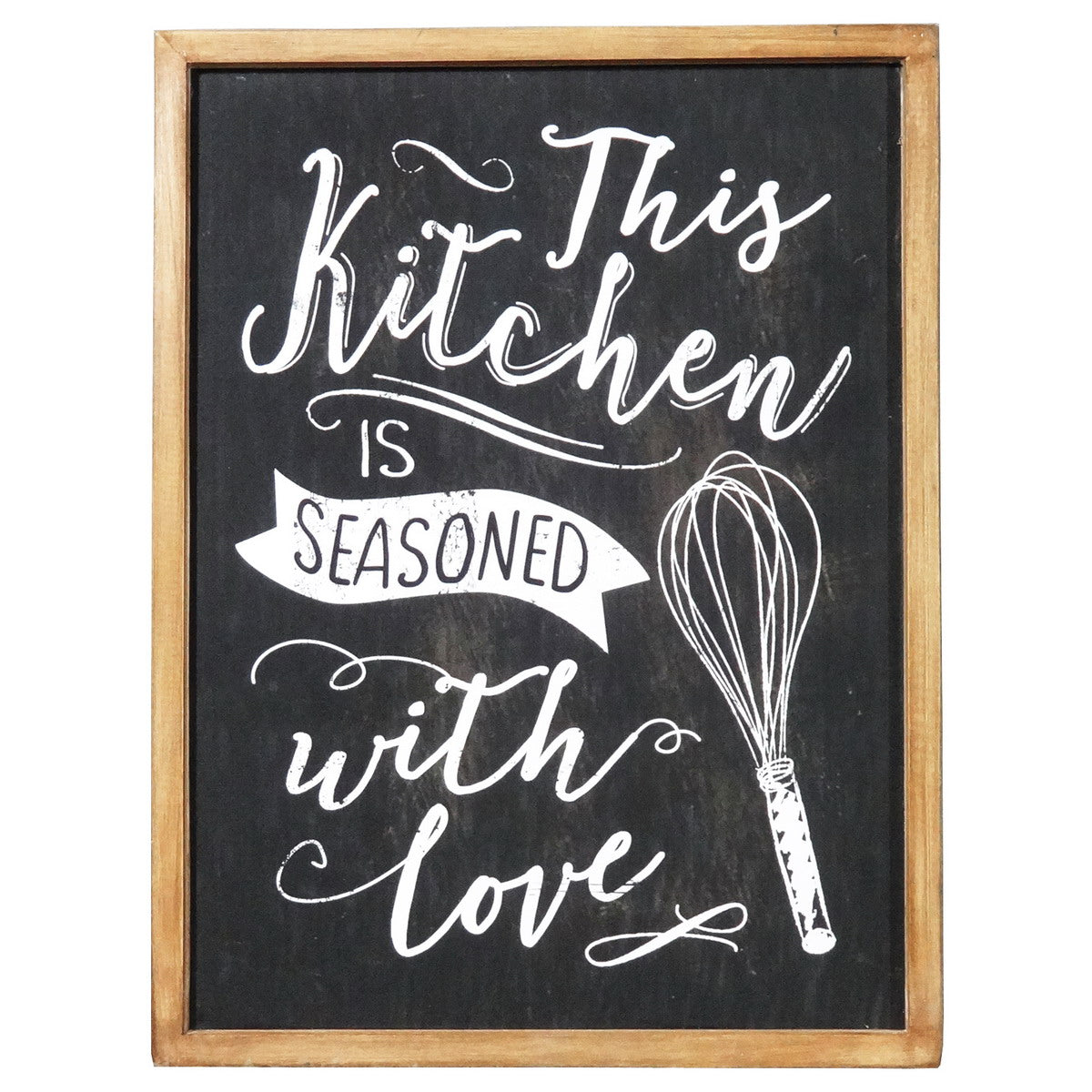 Love Seasoned Kitchen Wall Sign - Nikky Home